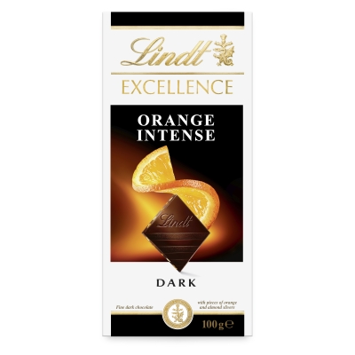 Lindt Excellence Orange Intense 100g