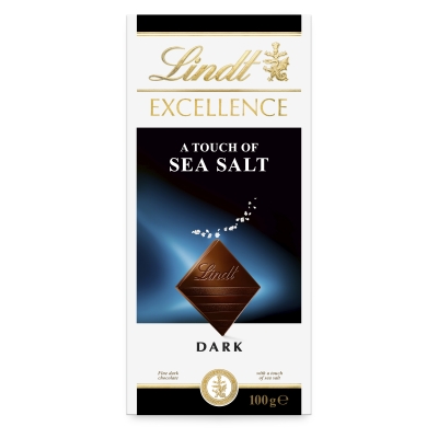 Lindt Excellence Touch of Sea Salt 100g