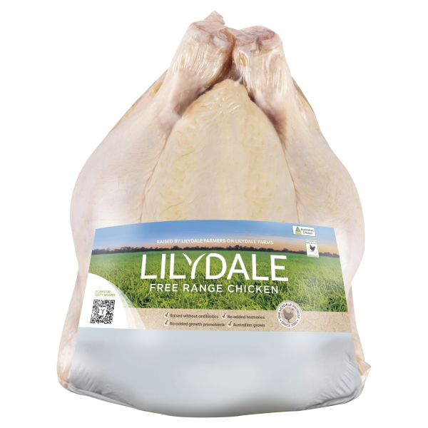 Lilydale Free Range Roast Bagged Bird 1.5kg