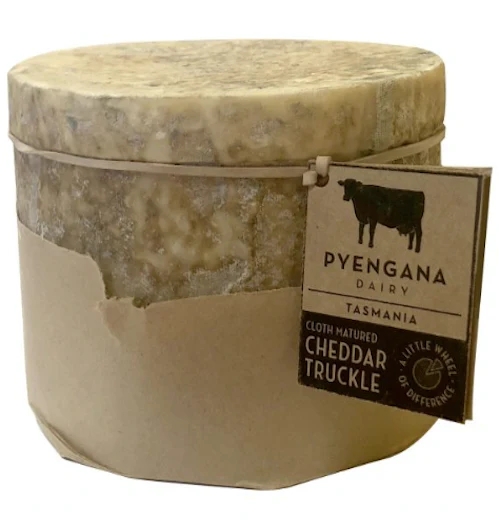 Pyengana Cloth Cheddar Truckle 120g