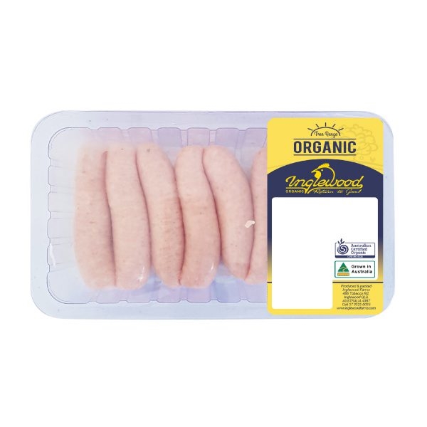 Inglewood Organic Chicken Chipolata 350g