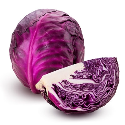 Organic Cabbage Red Quarter