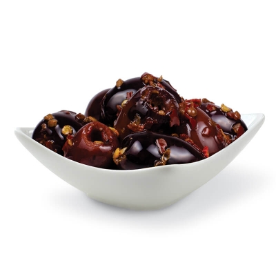 Penfield Olives Kalamata Pitted Chilli Garlic & Herb 200g