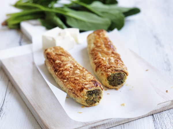 Posh Foods Spinach & Fetta Roll 170g Each