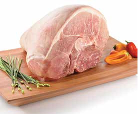 Lochiel Salt Lake Pork Leg Roast Bone In 2kg