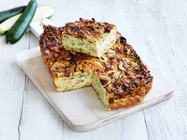 Posh Foods Zucchini & Bacon Slice