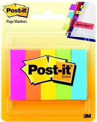 Post It Page Markers 5 Pack