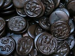 Bulk Foods Licorice Dutch Money Coins 200g