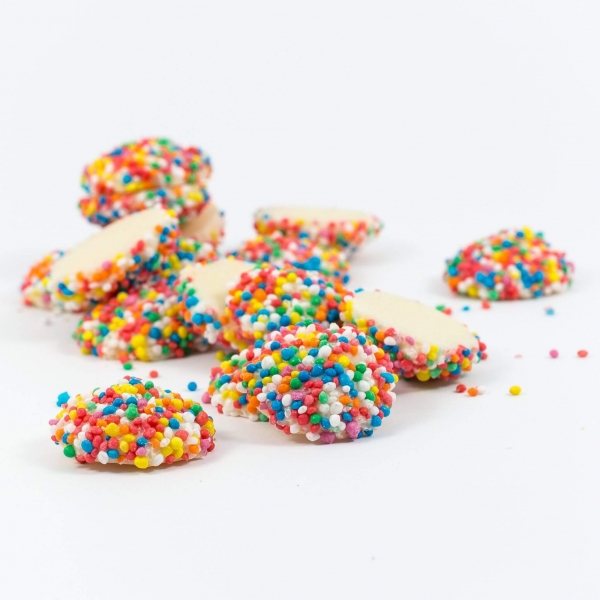 Bulk Foods White Choc Freckles 200g