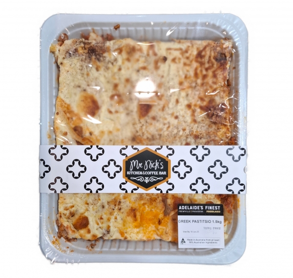 Mr Nick's Take Away Greek Pastitsio 1.5kg