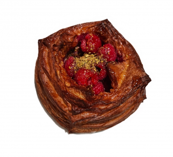 AFS Patisserie Raspberries & Pistachio Danish Each