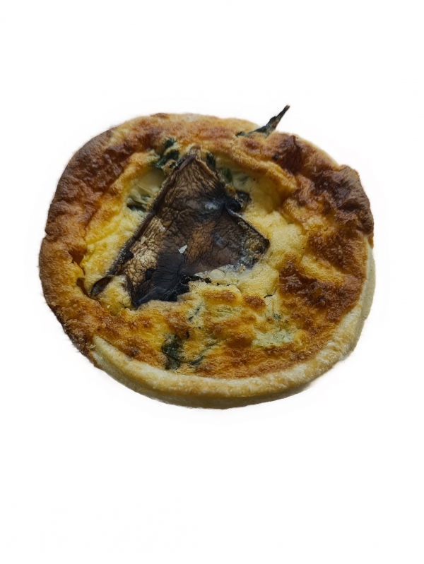 Cuisine Corp Pumpkin, Mushroom & Spinach Quiche 160g