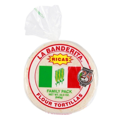 La Banderita Tortillas Family Pack 20 Pack 640g