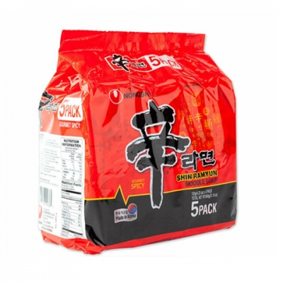 Nong Shim Shin Ramyun 5 Pack 120g