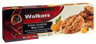 Walkers Tem Ginger Biscuits 150g