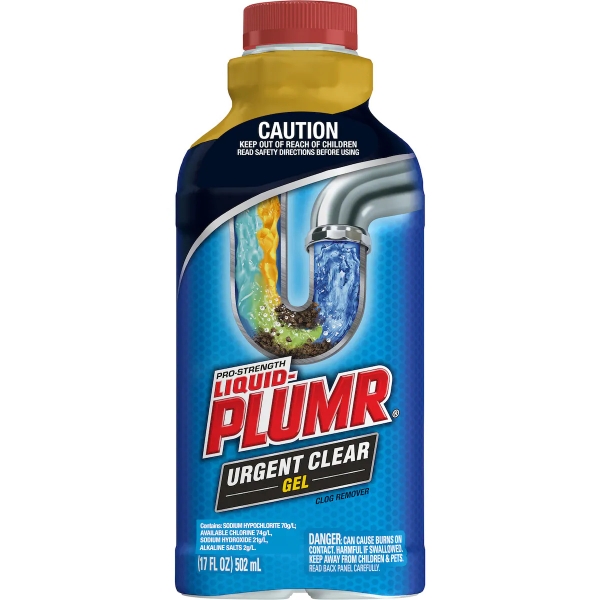 Liquid Plumr Urgent Clear Gel 502ml