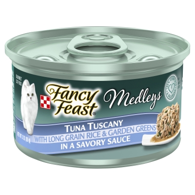 Purina Fancy Feast Medley Tuna Tuscany And Rice 85g