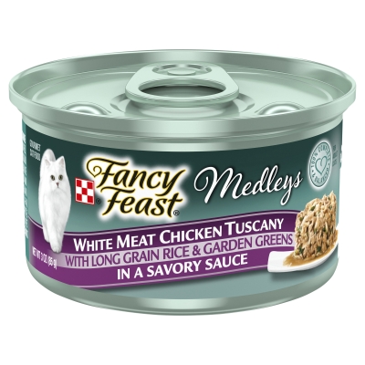 Purina Fancy Feast Medley Chicken Tuscany And Rice 85g