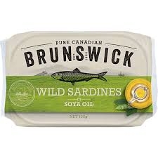 Brunswick Sardines In Soya Oil 106g