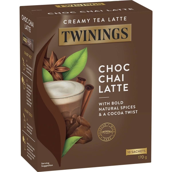 Twining Sachets Choc Chai Latte 10 Pack