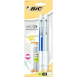 Bic Velocity Pencil 0.7mm 2 Pack