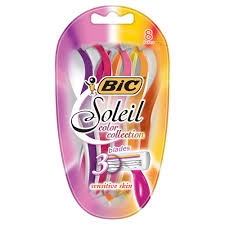 Bic Soleil Color Collection Disposable Razors 8 Pack