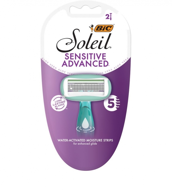 Bic Soleil Sensitive Advanced Disposible Razors 2 Pack