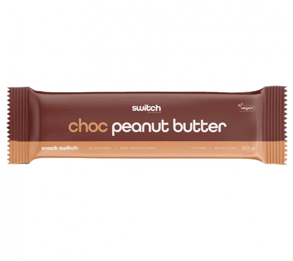 Switch Nutrition Protein Bar Choc Peanut Butter 60g