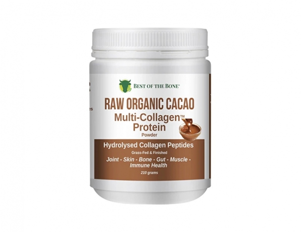 Best Of The Bone Raw Organic Cacao Protein Powder 210g