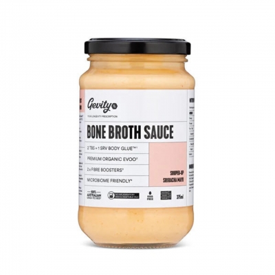 Gevity RX Bone Broth Sauce Sriracha Mayo 375ml