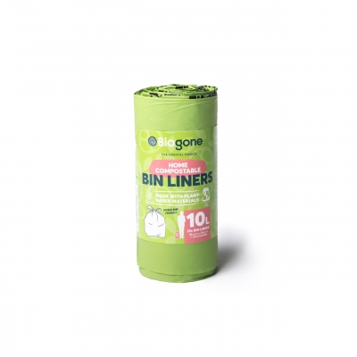 Biogone Home Compost Caddy Bin Liners 10lt 25 Pack