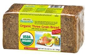 Mestemacher Organic 3 Grain Bread 500g