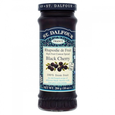 St Dalfour Fruit Spread Black Cherry 284g