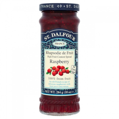 St Dalfour Fruit Spread Raspberry 284g