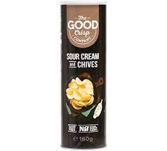 Good Crisp Co Potato Crisps Sour Cream & Chives 160g