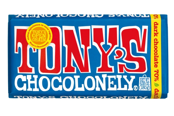 Tony's Chocolonely Dark 70% Block 180g