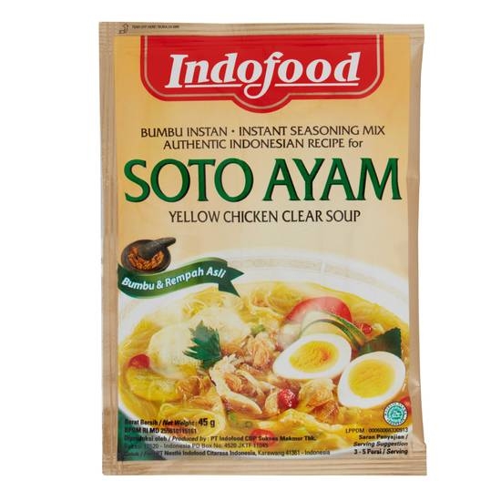 Indofood Seasoning Mix Soto Ayam 45g