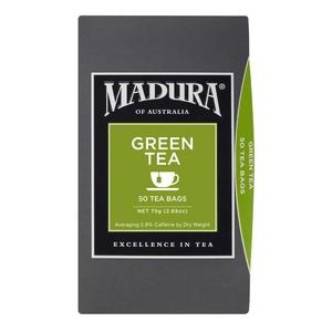 Madura Green Tea Teabags 50 Pack