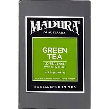 Madura Green Tea Teabags 20 Pack