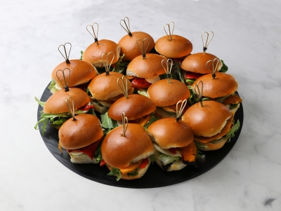 AFS Brioche Sliders Platter Vegetarian (36 Hrs Required)