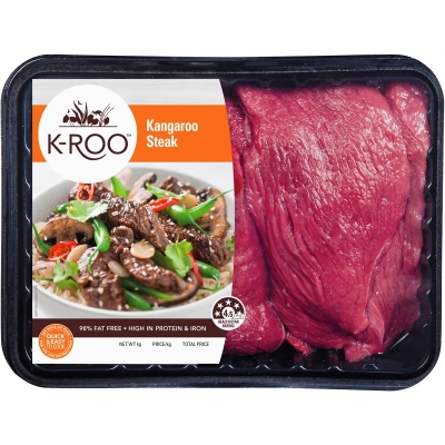 K-Roo Kangaroo Steak 500g