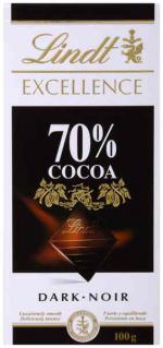 Lindt Excellence 70% Cocoa Dark 100g