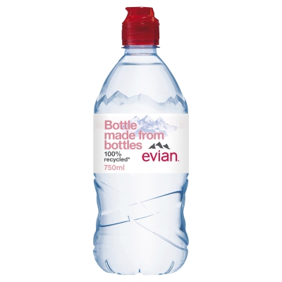 Evian Natural Mineral Water 750ml