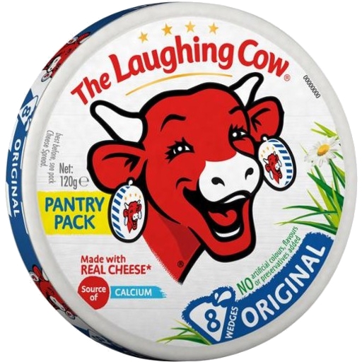 Laughing Cow Cheese Spread 8 Pack 120g