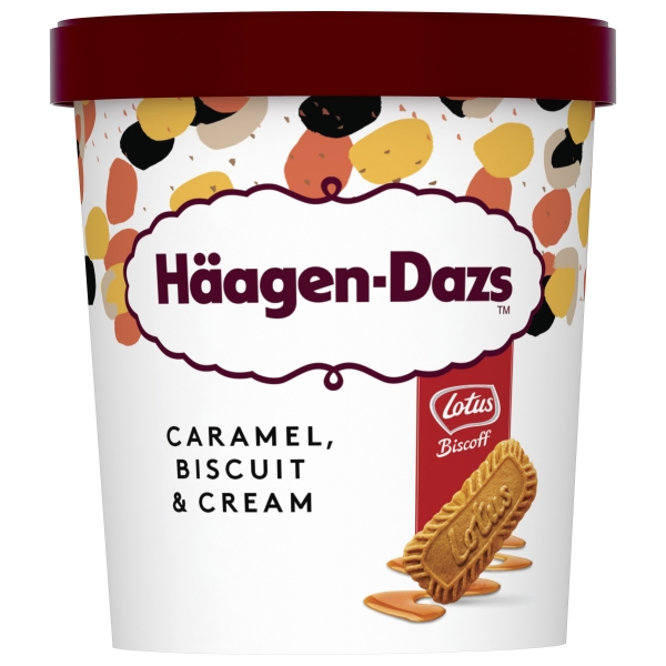 Haagen-Dazs Ice Cream Caramel Biscuit & Cream 457ml