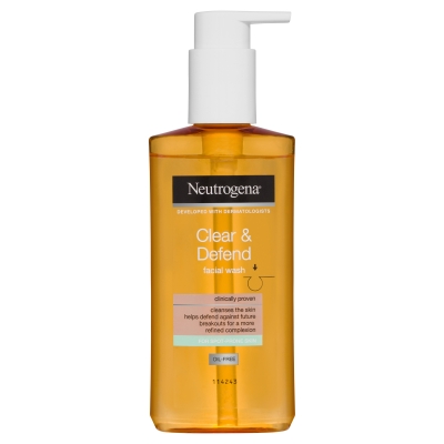 Neutrogena Clear & Defend Facial Wash 200ml