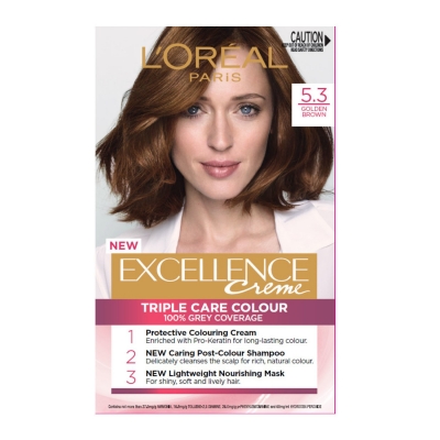 L'Oreal Excellence Golden Brown #5.3