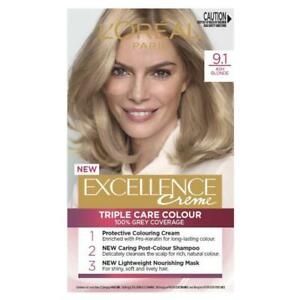 L'Oreal Excellence Light Ash Blonde #9.1