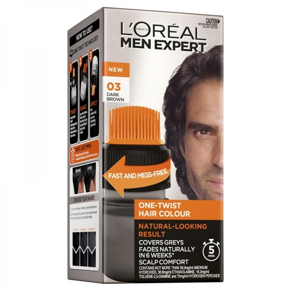 L'Oreal Men Expert One-Twist Hair Colour #03 Dark Brown