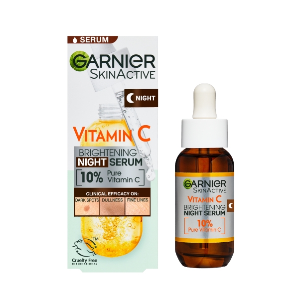 Garnier Brightening Night Serum 10% Vitamin C 30ml